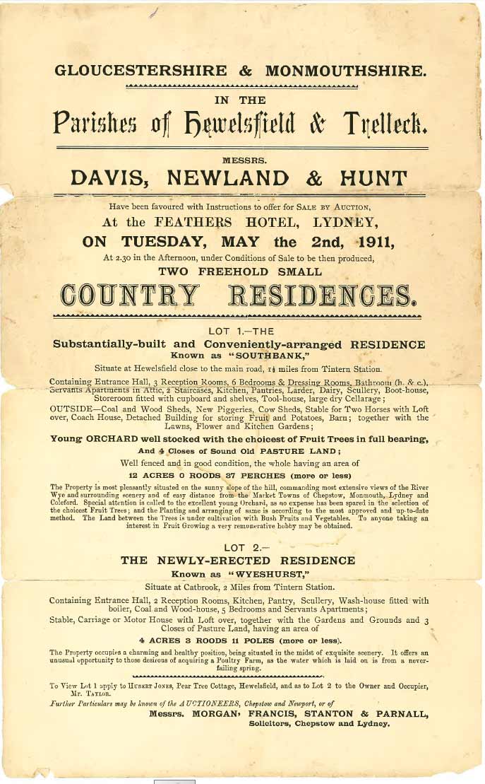 Hewesfield auction